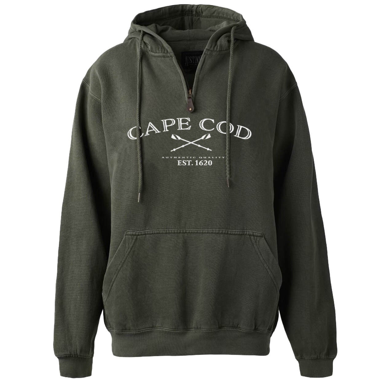 Cape cod zip top up hoodie