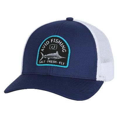 Layday Trucker Hat | Avid Blue Chambray